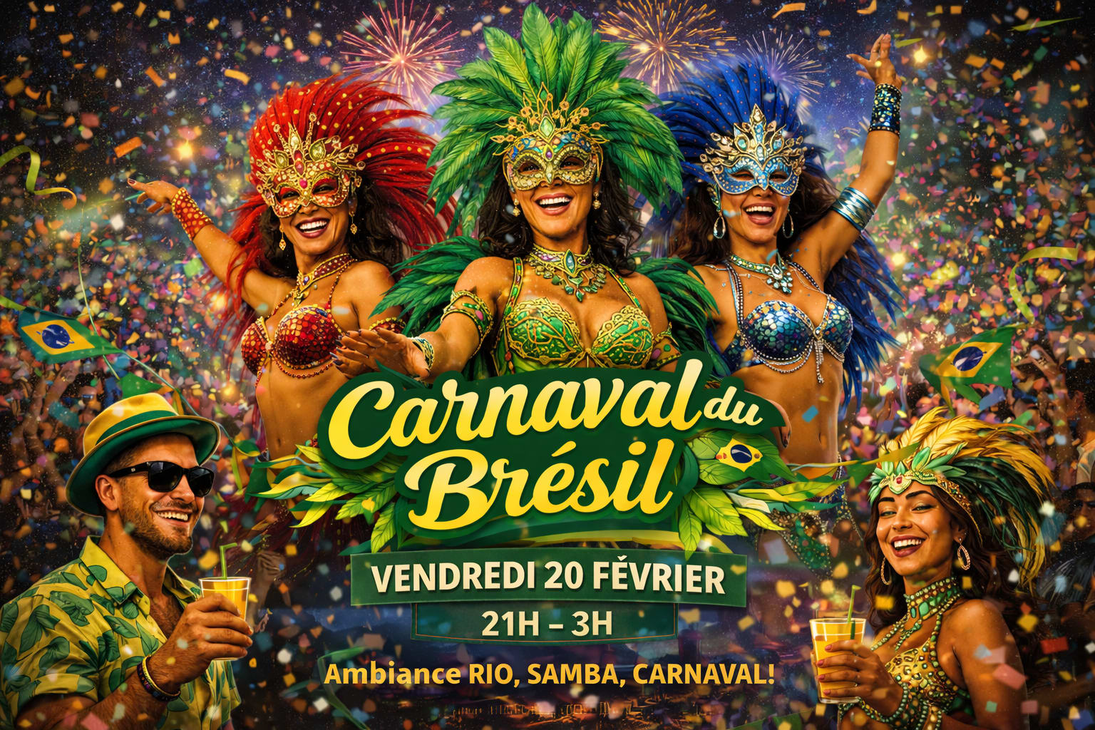 Rio Fever – Carnaval Party Cover