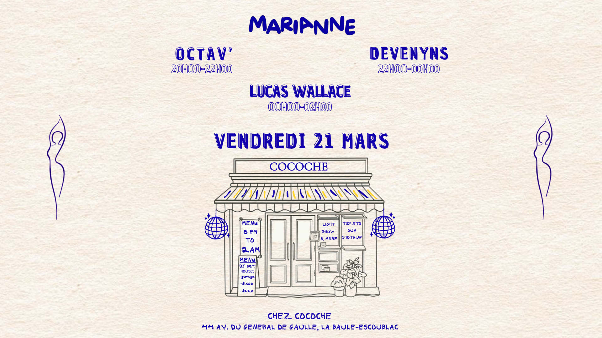 Marianne X Cocoche Cover