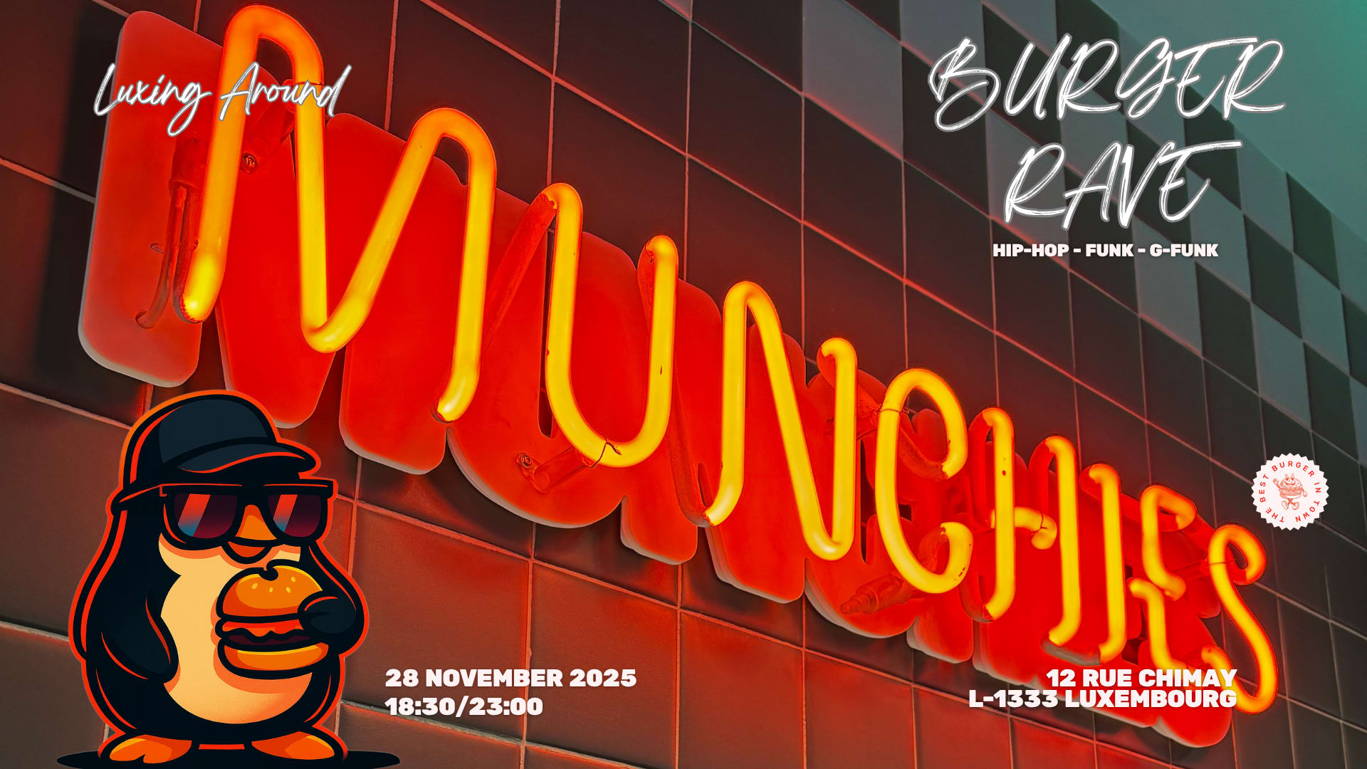 Luxing Around X Munchies Cover