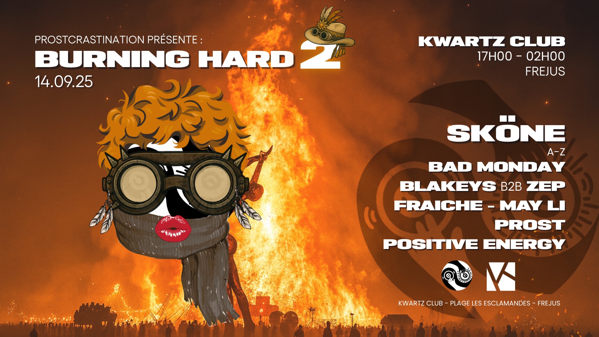 Burning Hard 2 - W/ Sköne - Frejus "Closing Summer" Cover