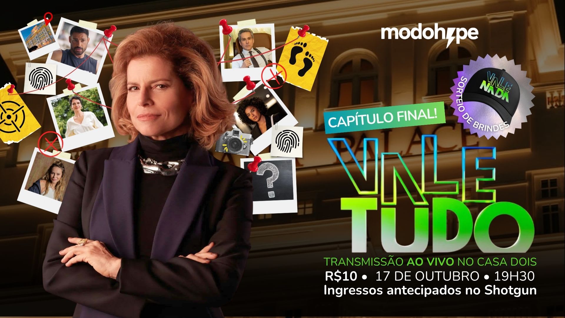 Vale Tudo - Capítulo Final (17/10) | Ao Vivo No Casa Dois Cover