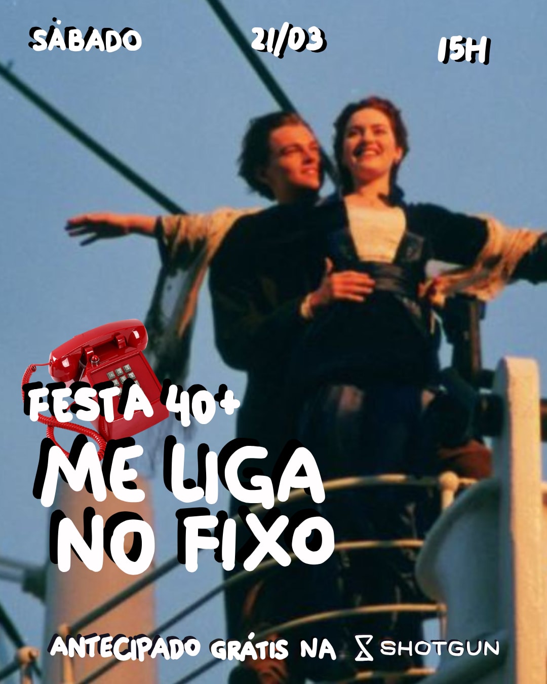 Me Liga No Fixo - Festa 40+ Cover