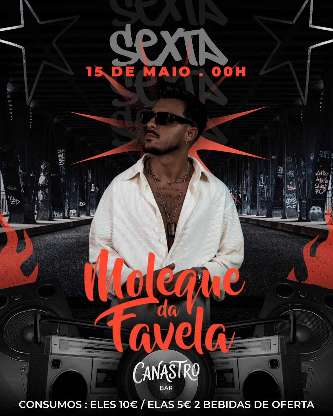 15 Maio Moleque Da Favela Cover
