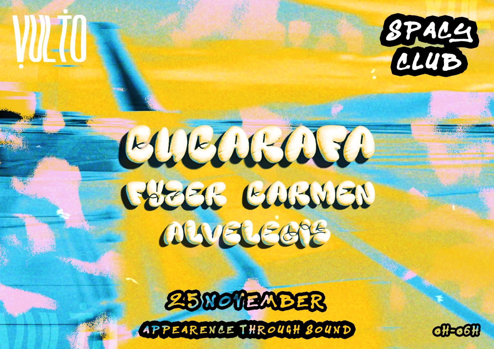 Vulto / Cucarafa / Fyzer / Carmen /  Alvelegis Cover