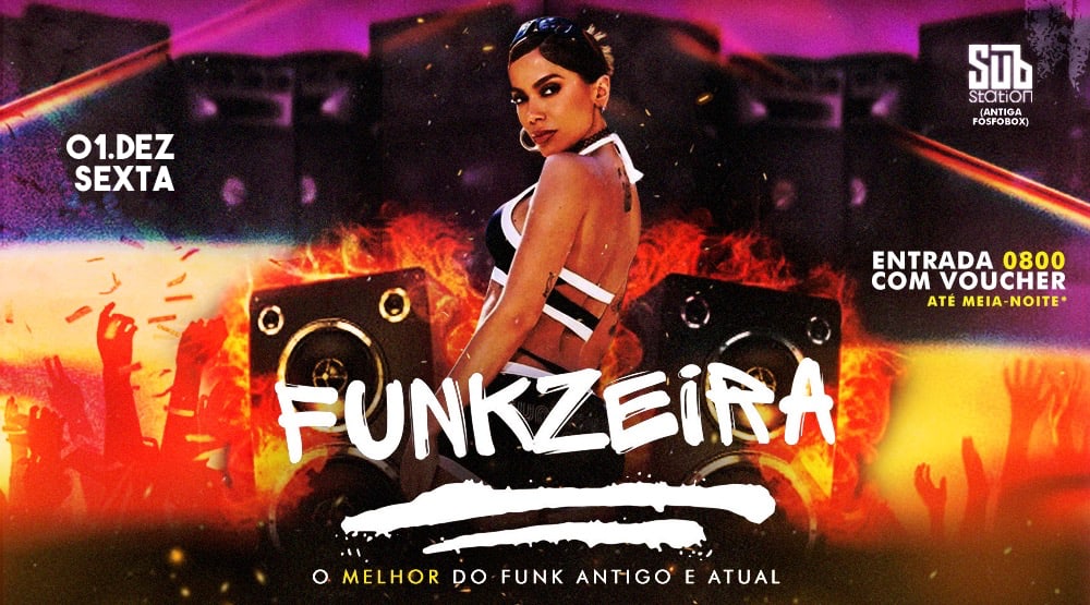 Funkzeira / 0800 Até 00h* / Funk, Hip Hop E Reggaeton Cover
