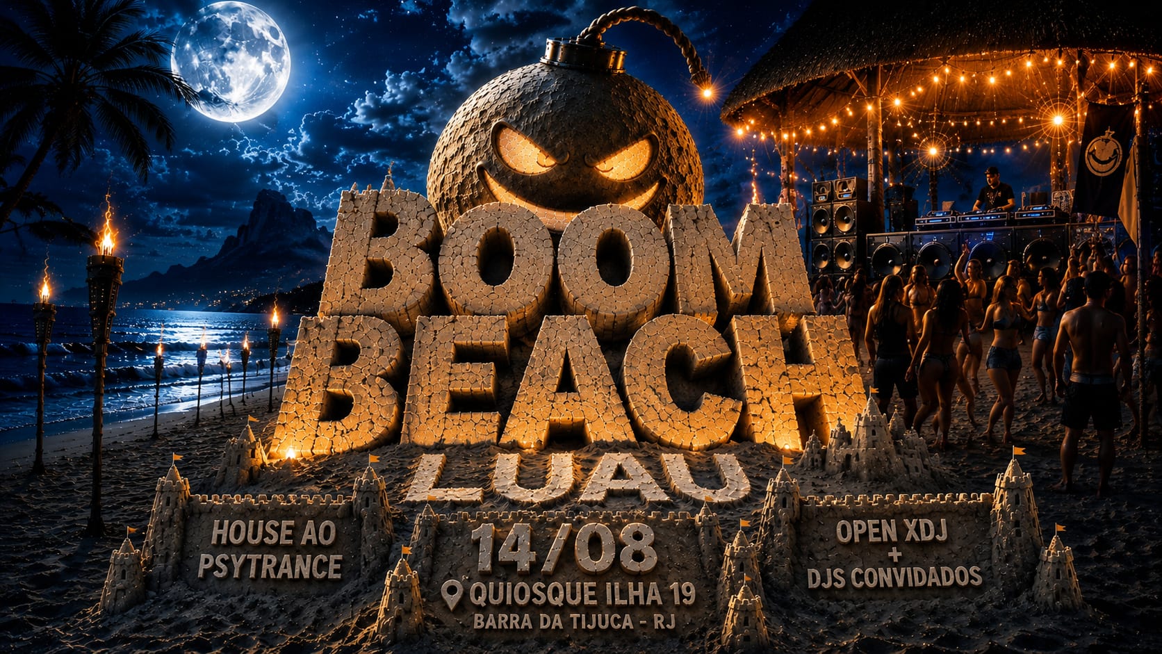 Luau Boom Beach Cover