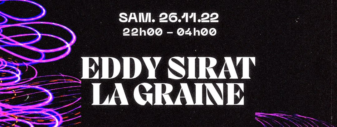 Eddy Sirat // La Graine  Cover