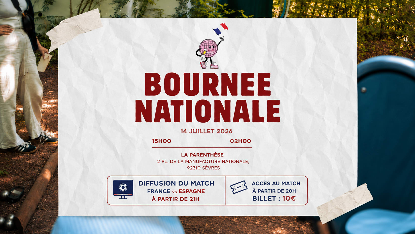 Bournée Nationale : France Vs Espagne Cover