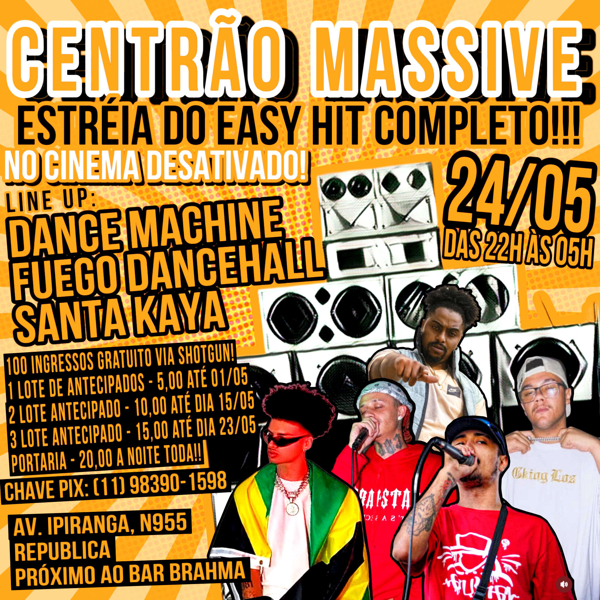 Estréia Easy Hit Cover