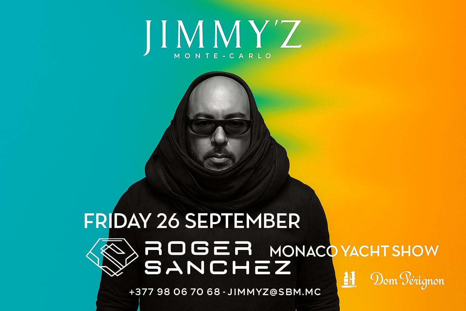 Roger Sanchez X Jimmy’Z MC For Monaco Yacht Show- 26.09 Cover