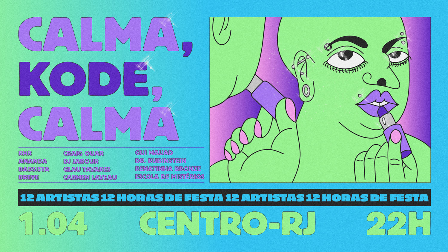 Calma, Kode, Calma! Cover