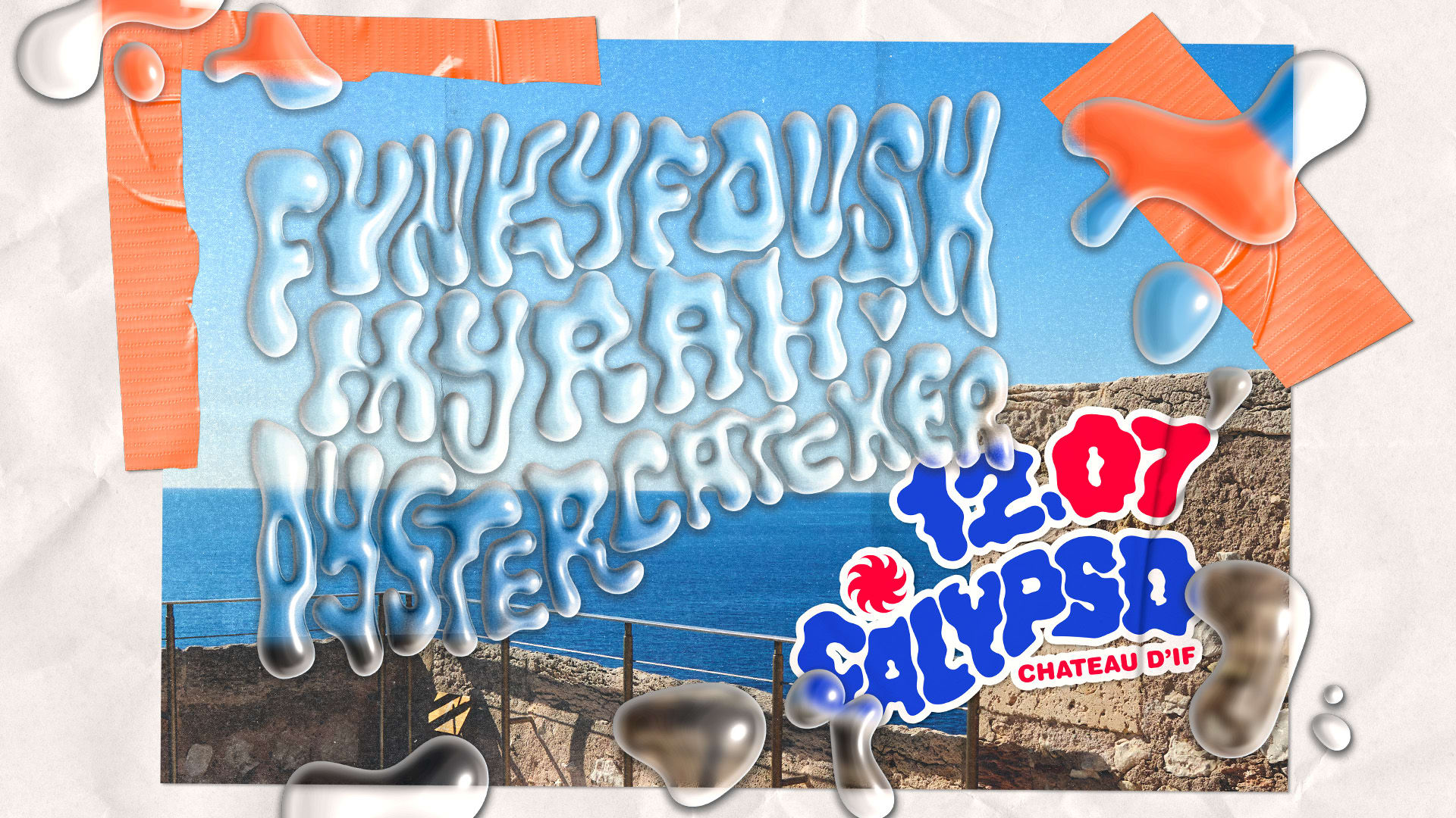 Calypso #5 : Funky Foush & Myrah & Oyster Catcher Cover