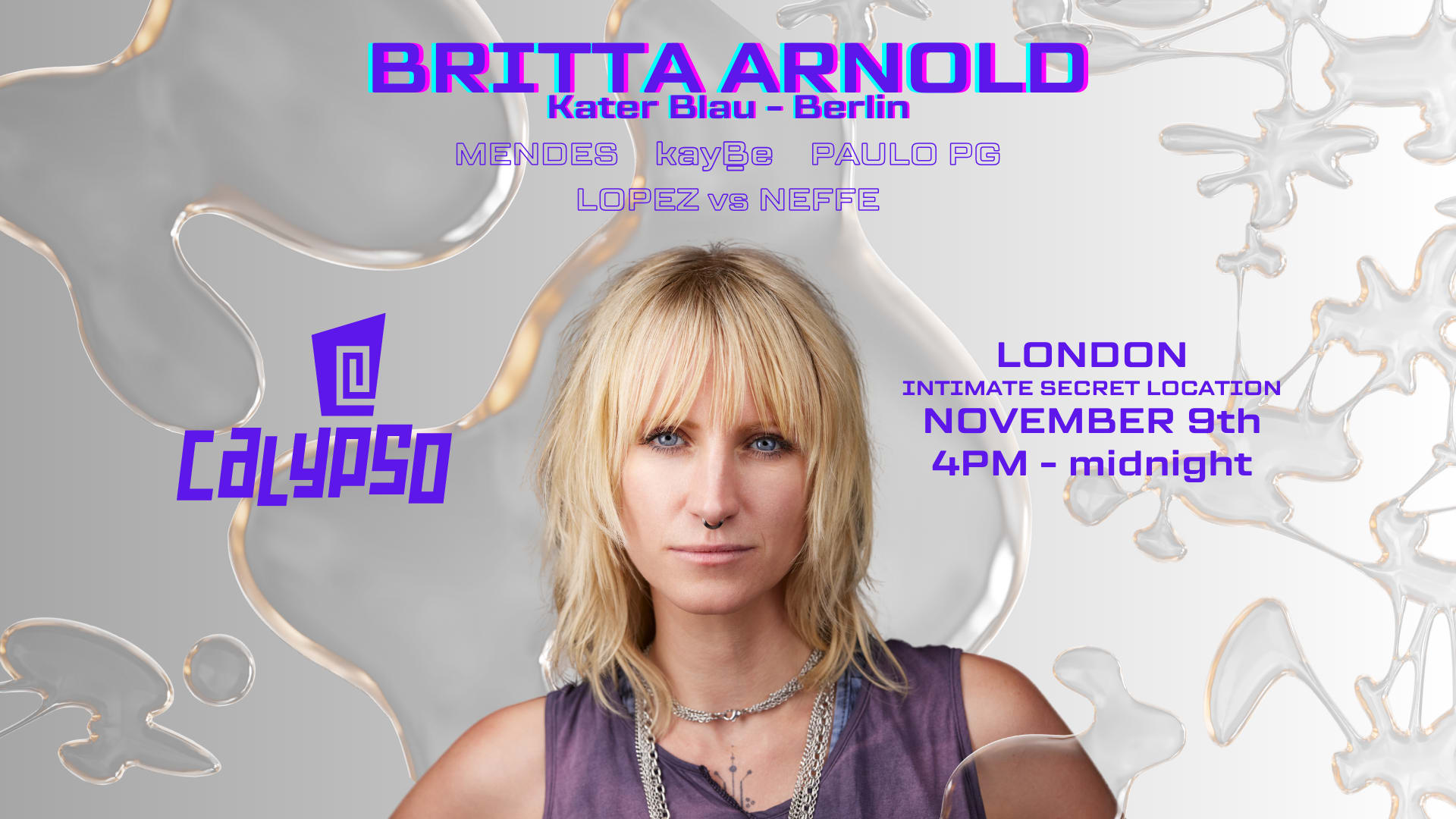 Calypso: Britta Arnold (Kater Blau) Cover
