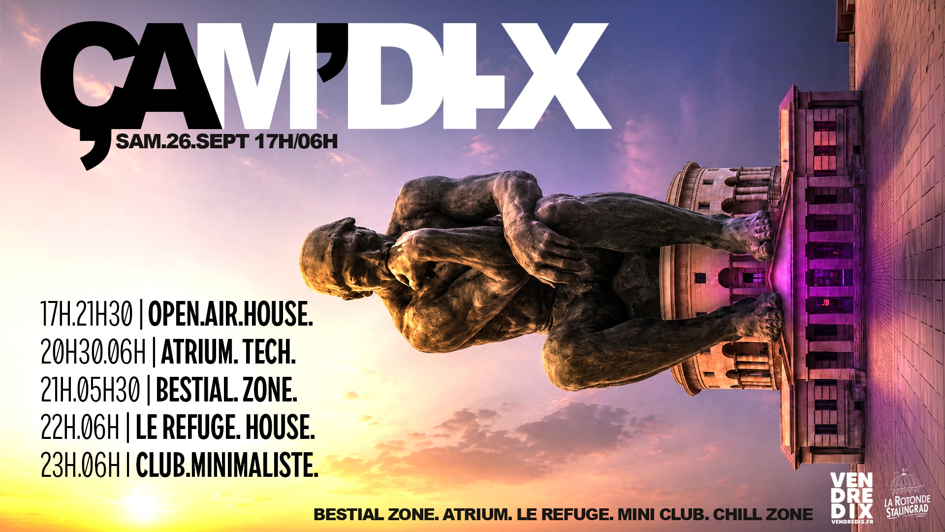 26sept | Çam’DI.X | La Rotonde Cover