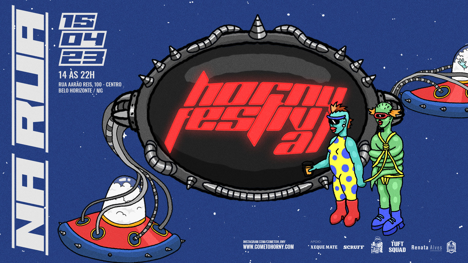 Horny Festival Na Rua Cover