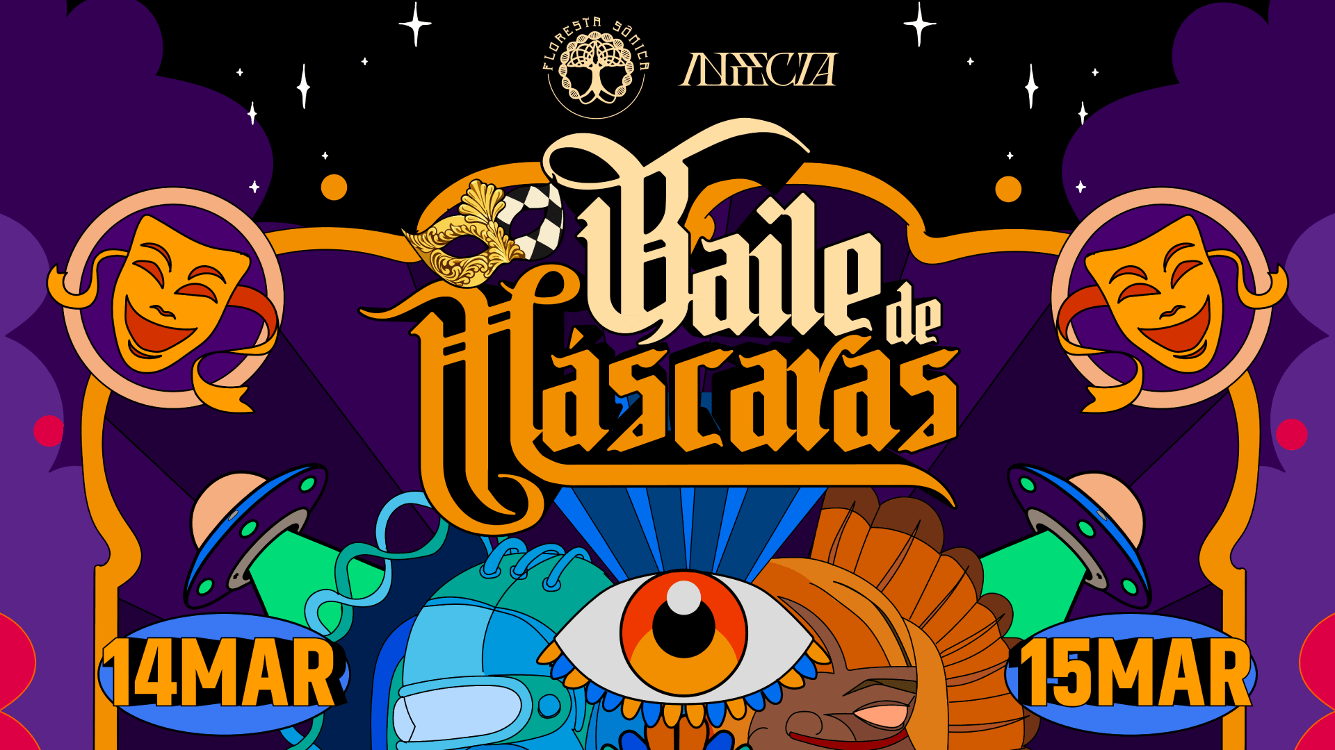 Baile De Máscaras : Infecta+Floresta Sônica Cover