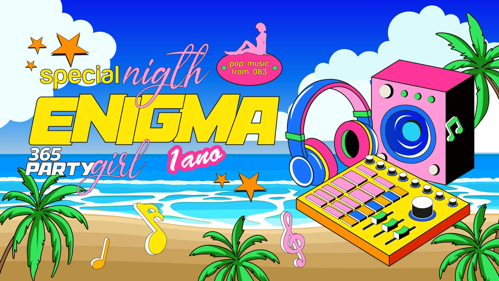 Enigma 365partygirl - Festa De Música Pop Cover