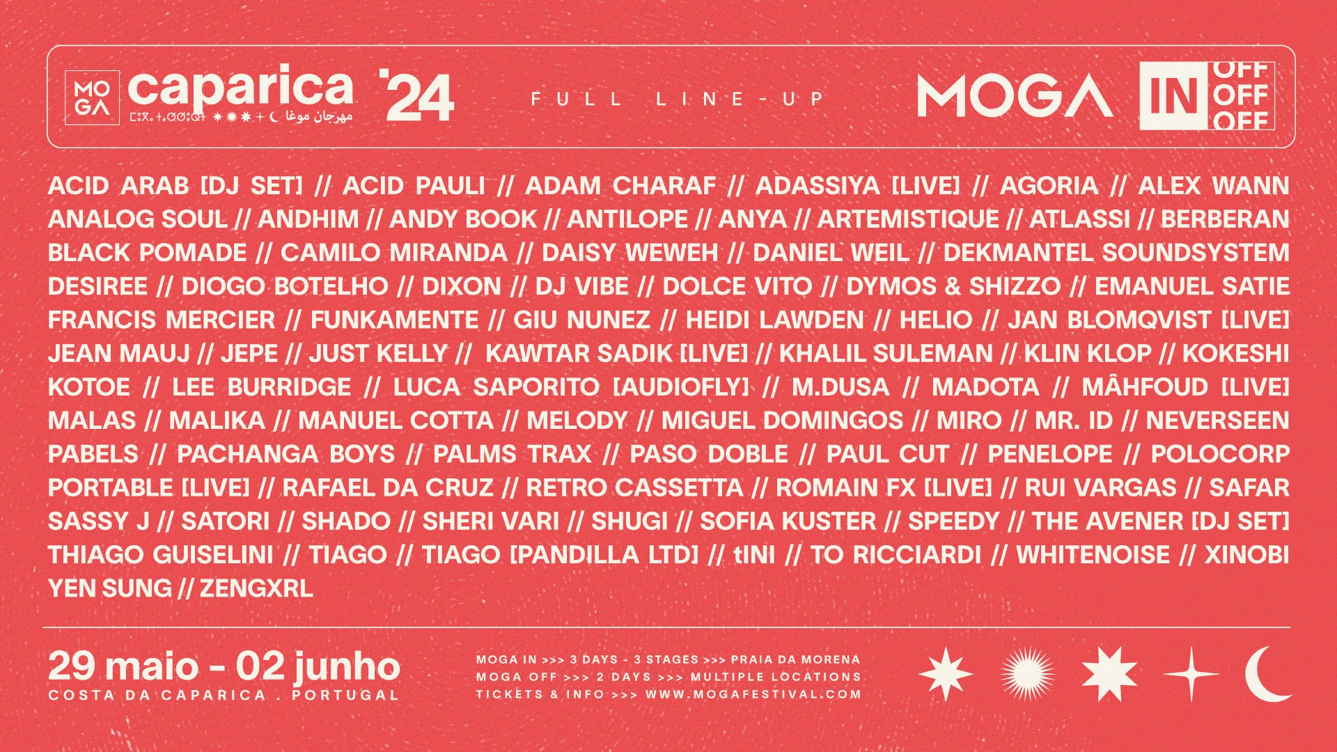 Moga Caparica 2024 Cover