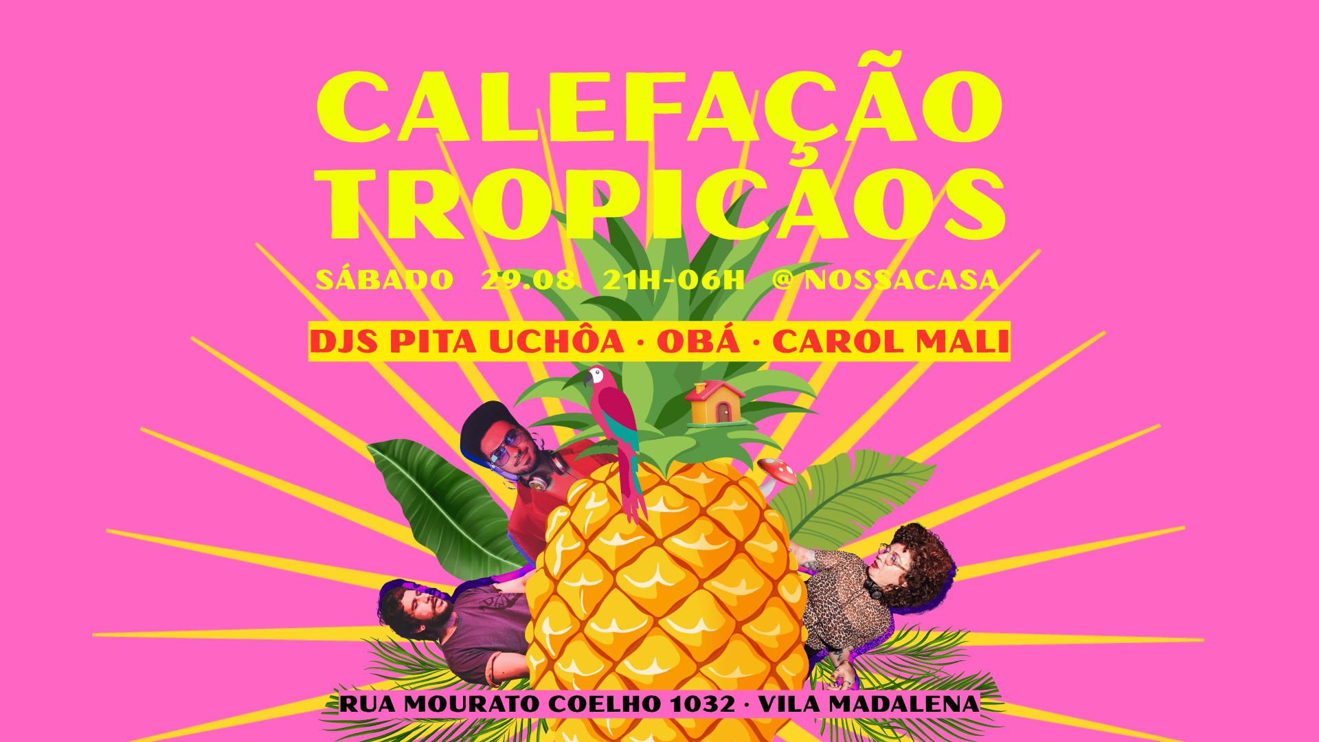 Calefação Tropicaos Na Nossacasa Cover