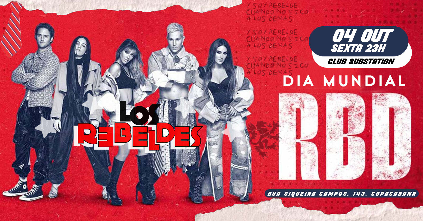 Los Rebeldes | Dia Mundial Rbd Cover