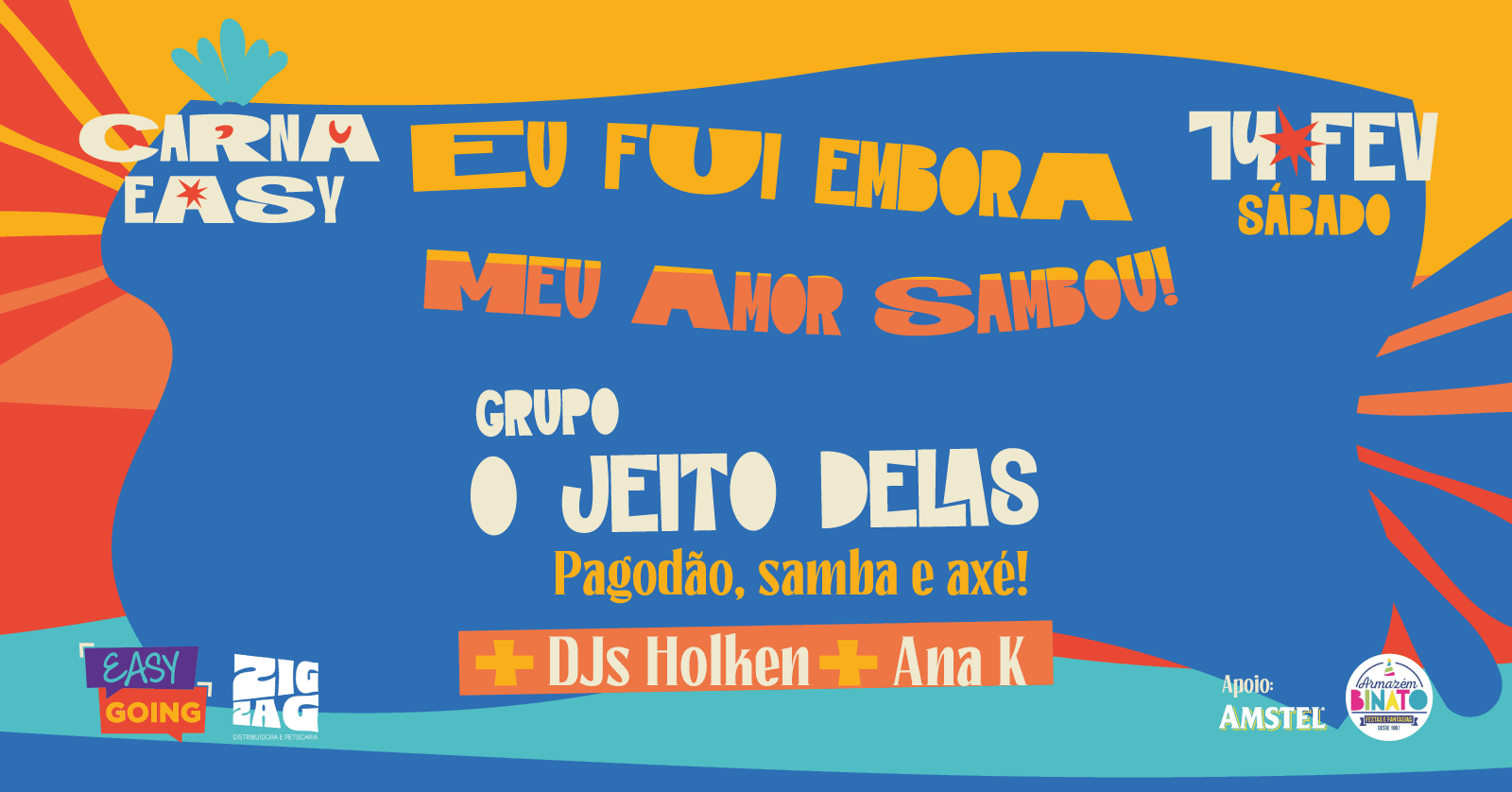 Eu Fui Embora, Meu Amor Sambou! Cover