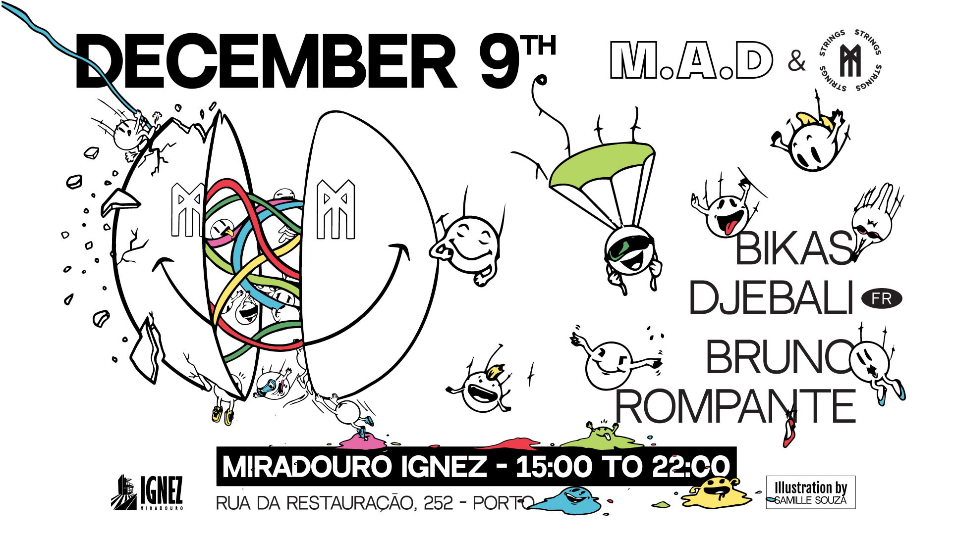 M.A.D & Strings @ Miradouro Ignez - 9-12-2023 Cover