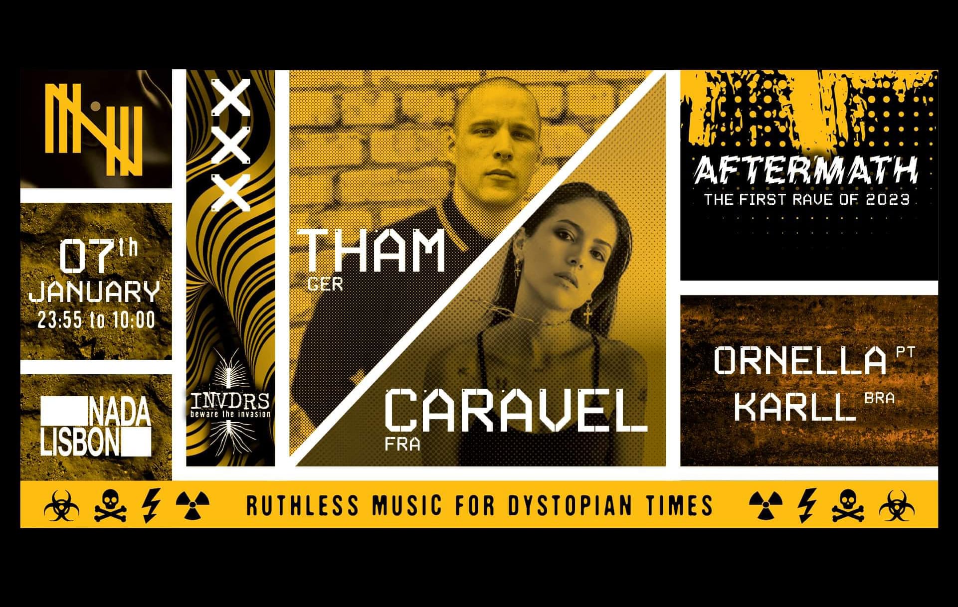 Invdrs | Invites __ Caravel + Tham __ At Nada _ Cover