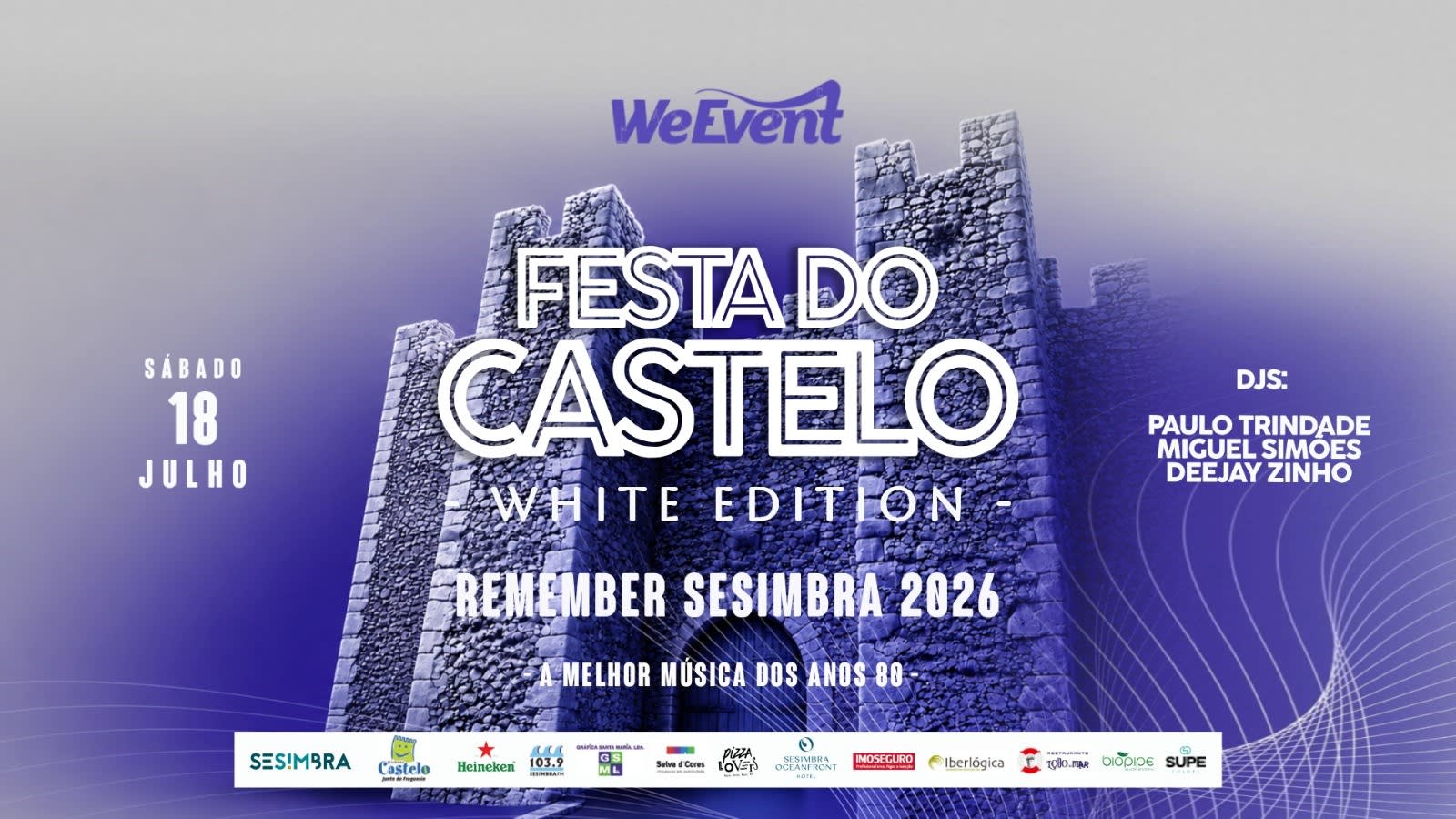 Festa Do Castelo 2026 - White Edition Cover