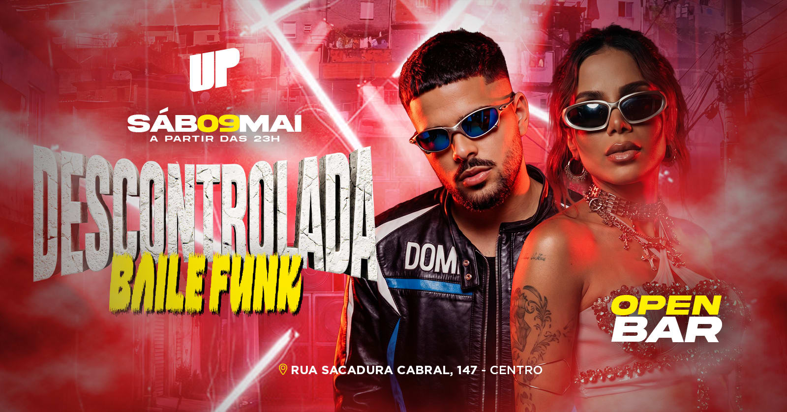 Descontrolada Baile Funk - Open Bar Cover