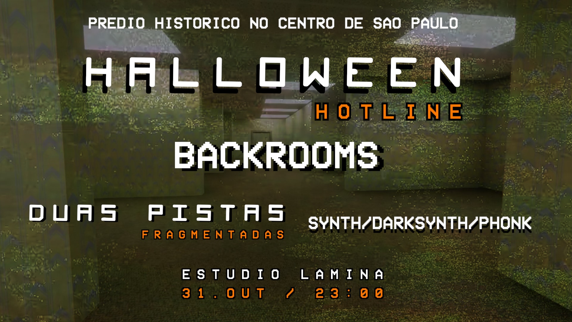 Halloween Hotline - Backrooms Cover