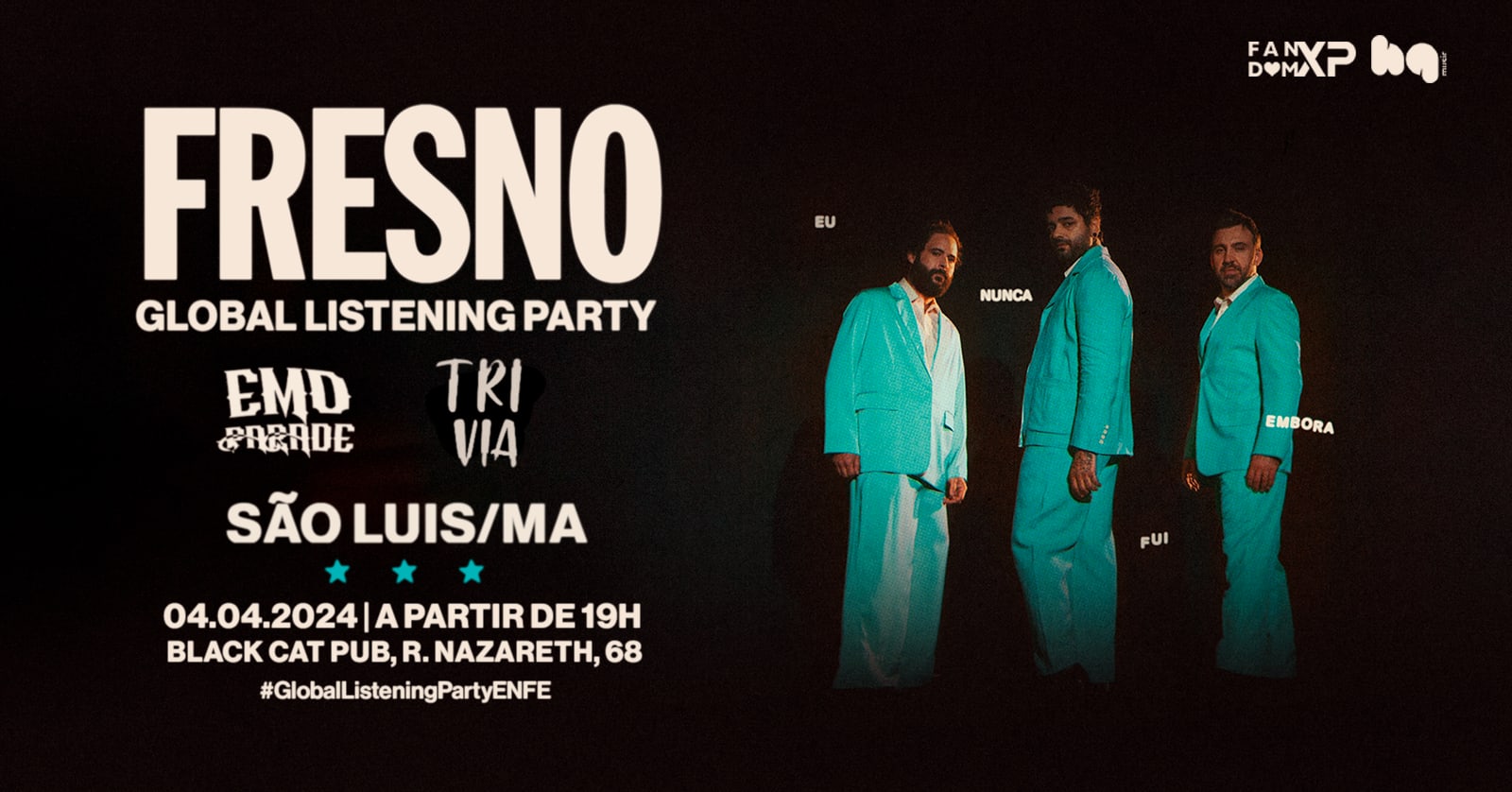 Emo Parade: Enfe Global Listening Party @ São Luis (Ma) Cover