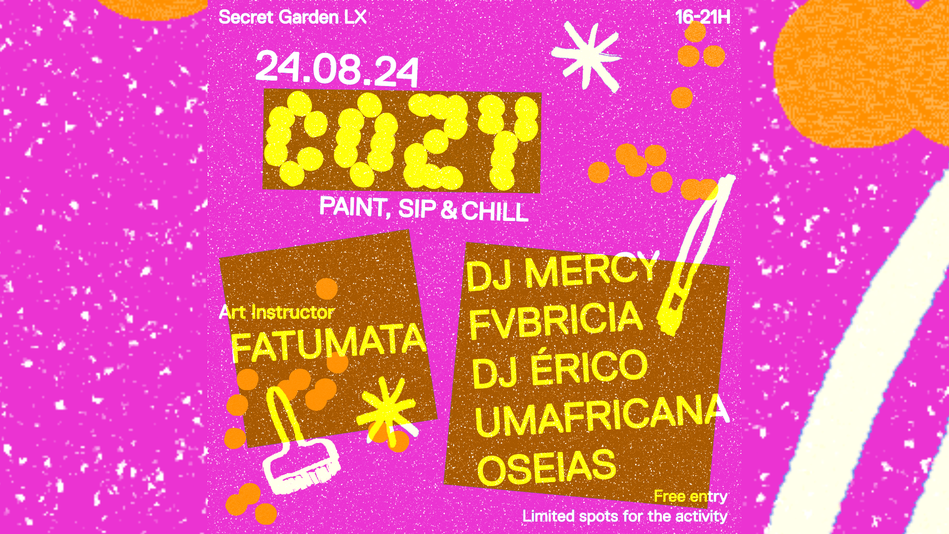 Cozy - Paint, Sip & Chill Cover