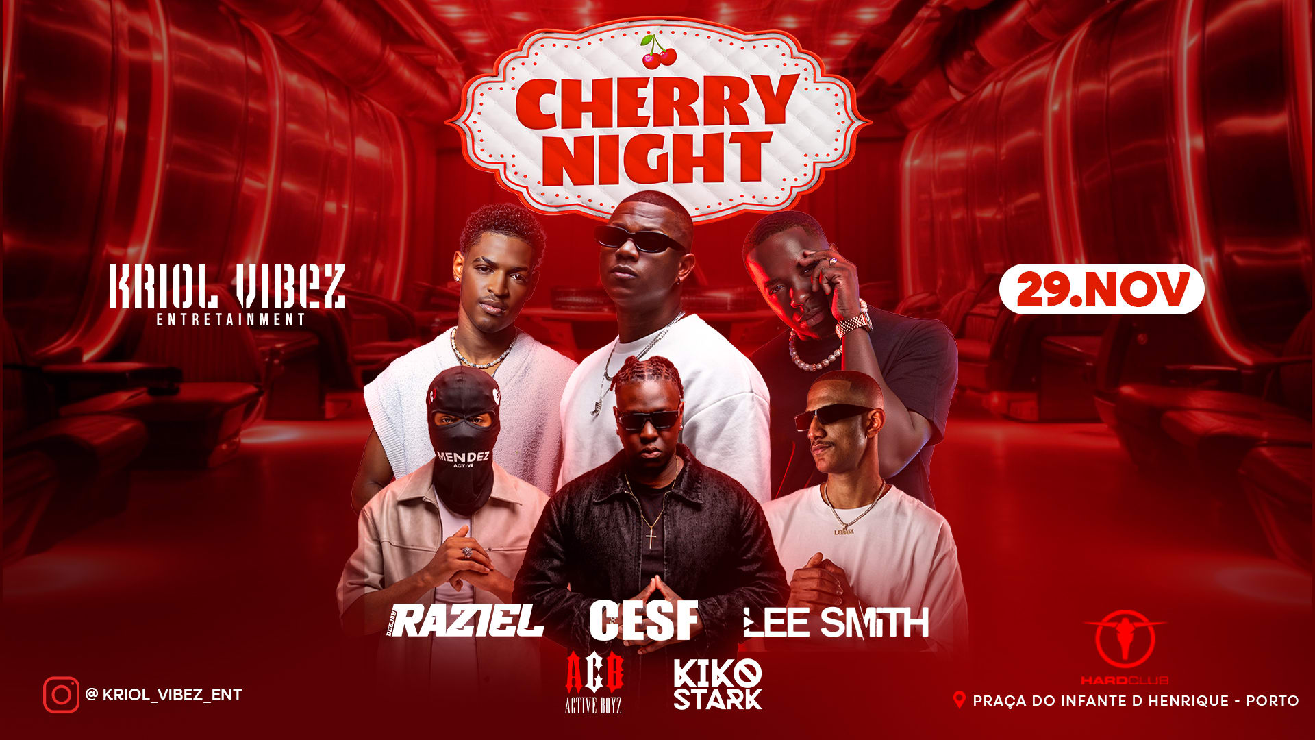 Cherry Night | Porto Cover