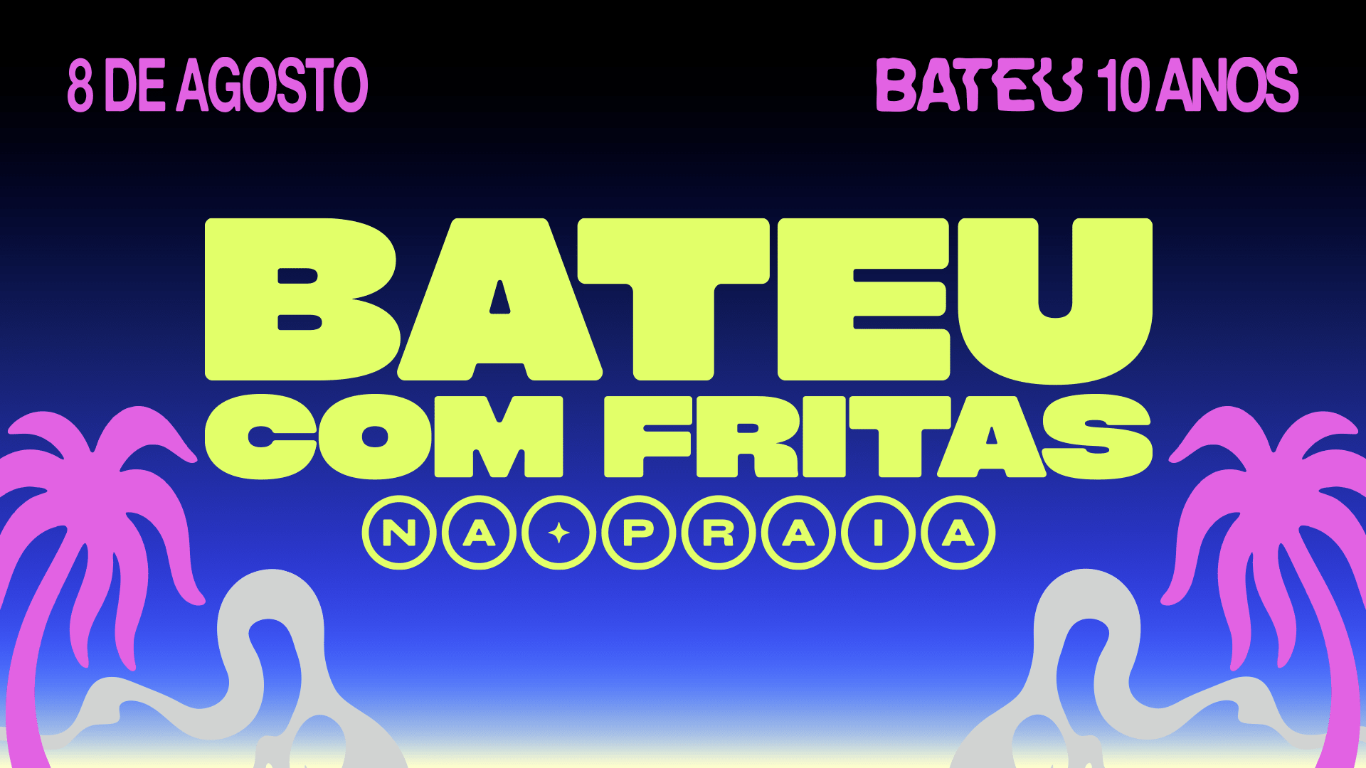 Bateu Com Fritas Na Praia Cover