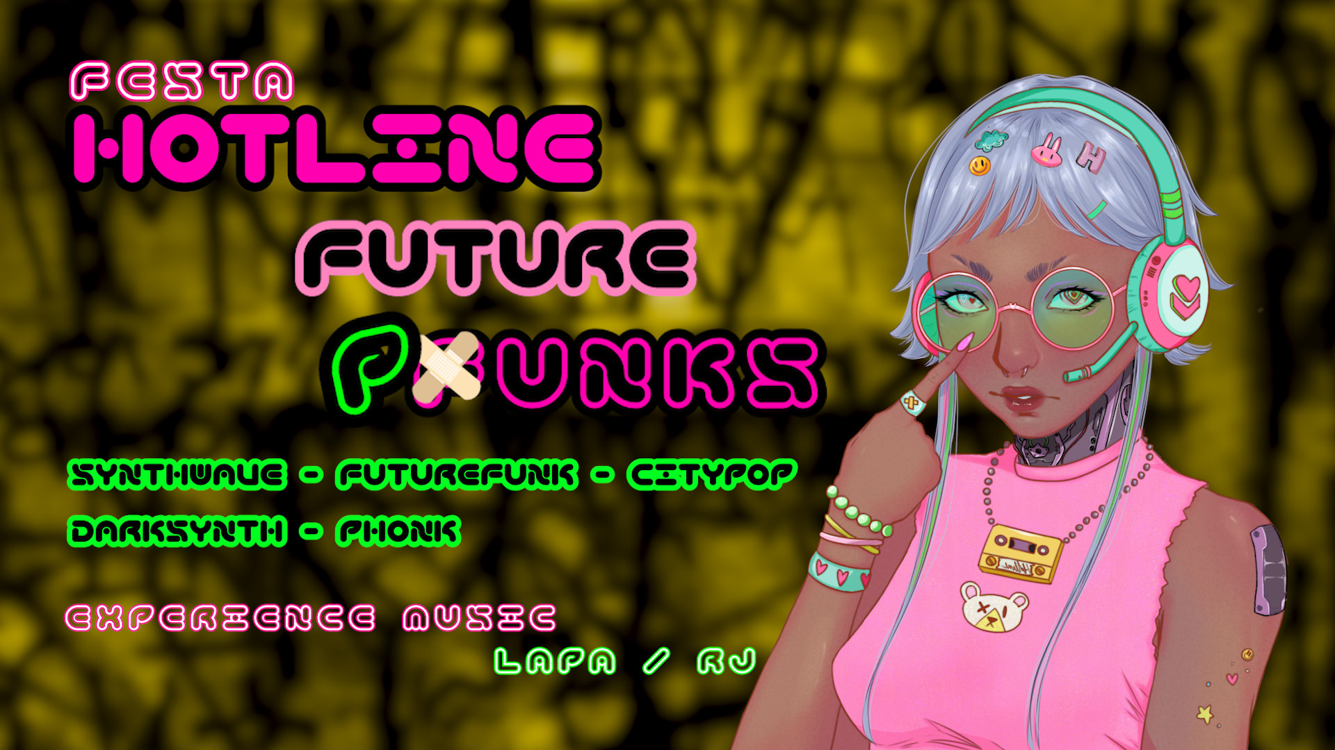 Festa Hotline - Future Punks Cover