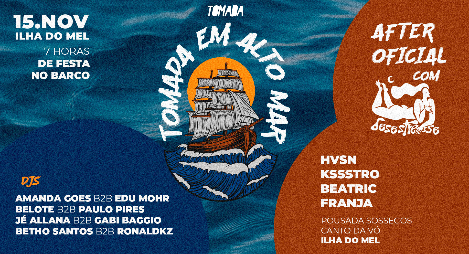 Tomada Em Alto Mar + After Cover