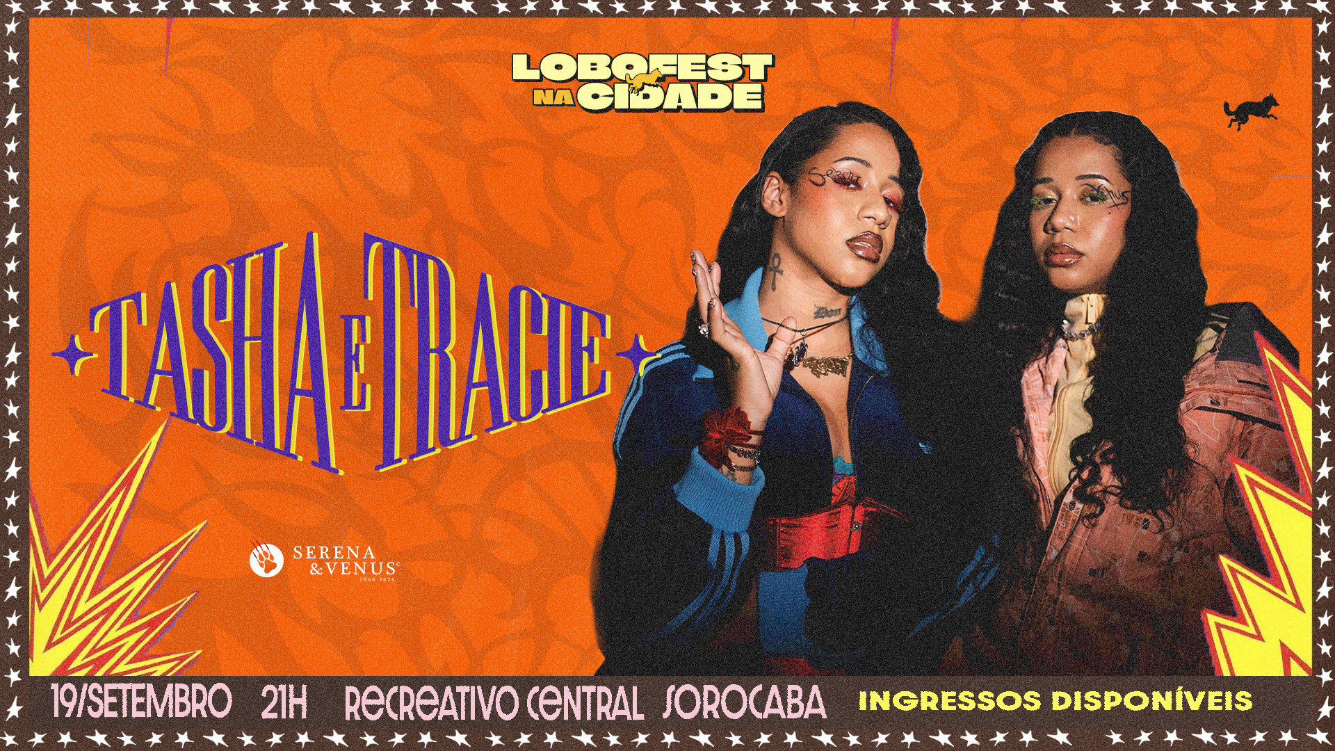 Lobofest Na Cidade: Tasha E Tracie Cover