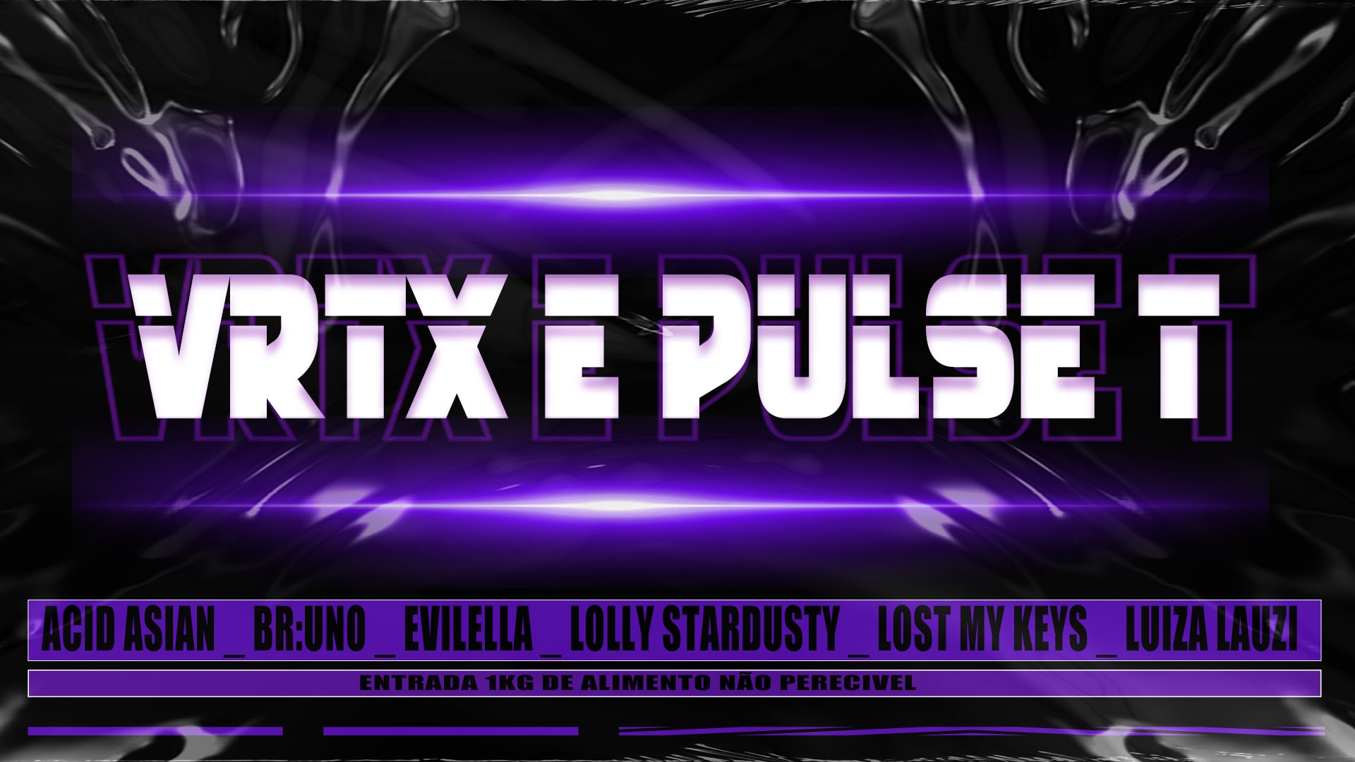 Vortex 323 E Pulse T Beneficente - Entrada 1kg De Alimento Cover