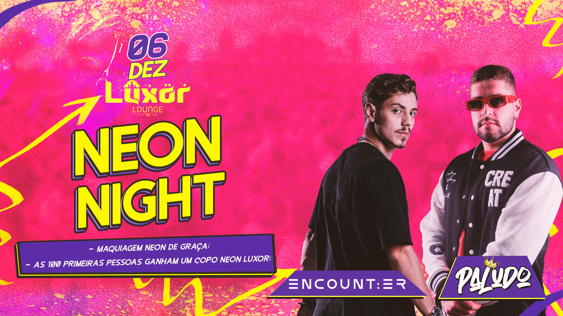 Neon Night - Luxor Cover