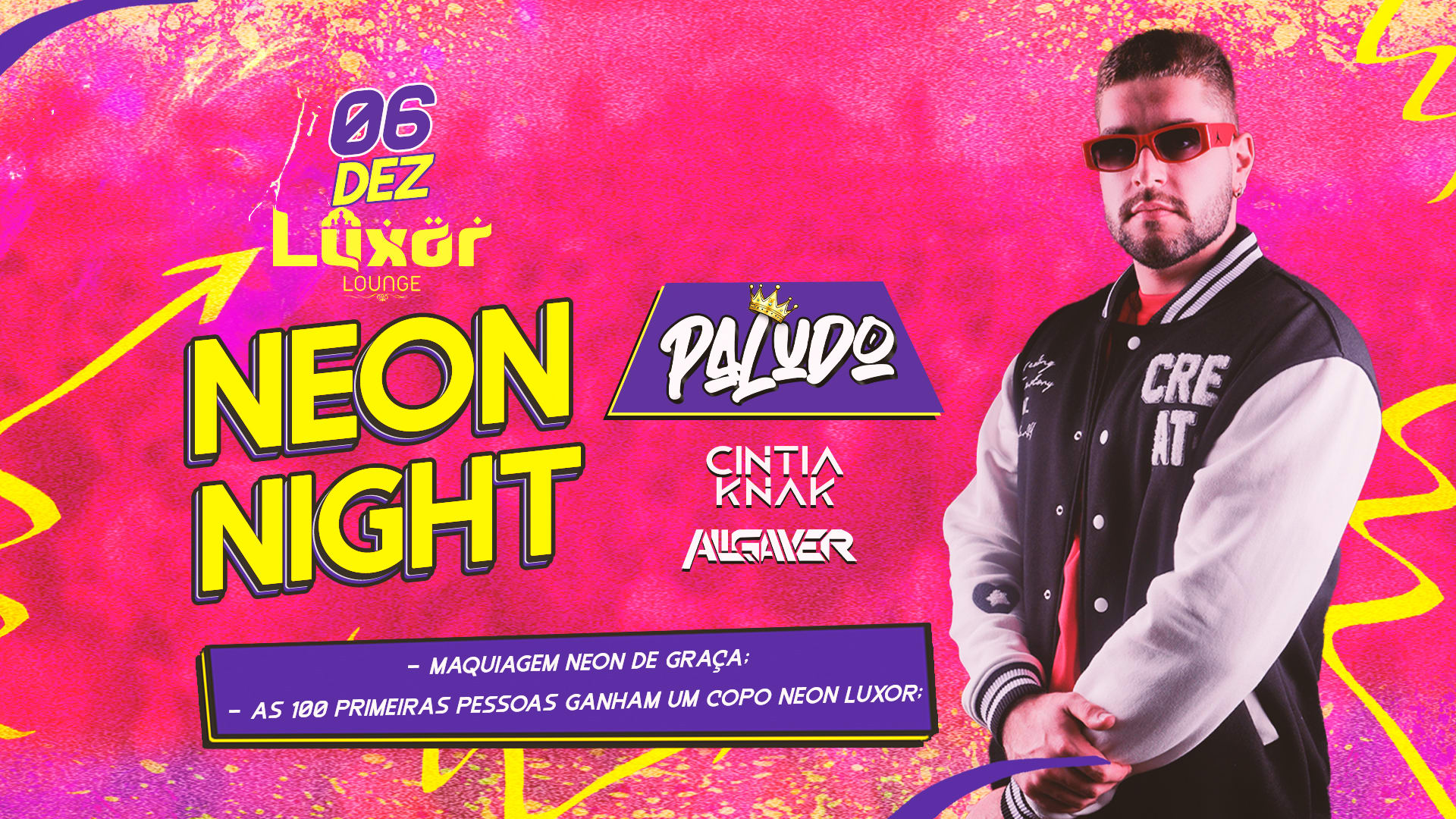 Neon Night - Luxor Cover