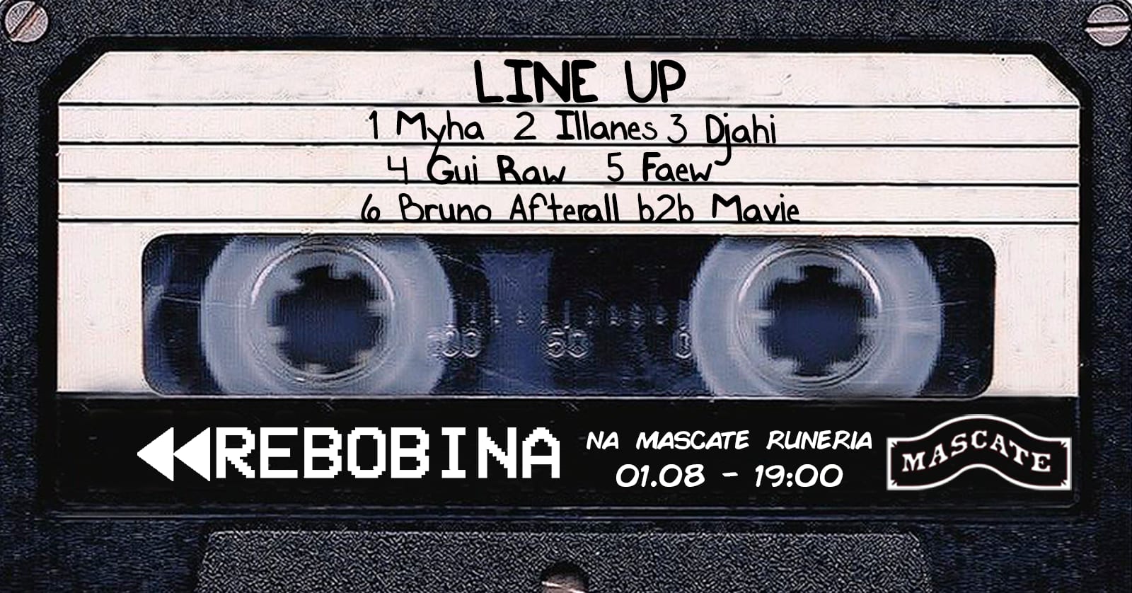 Rebobina Na Mascate Runeria ! Cover