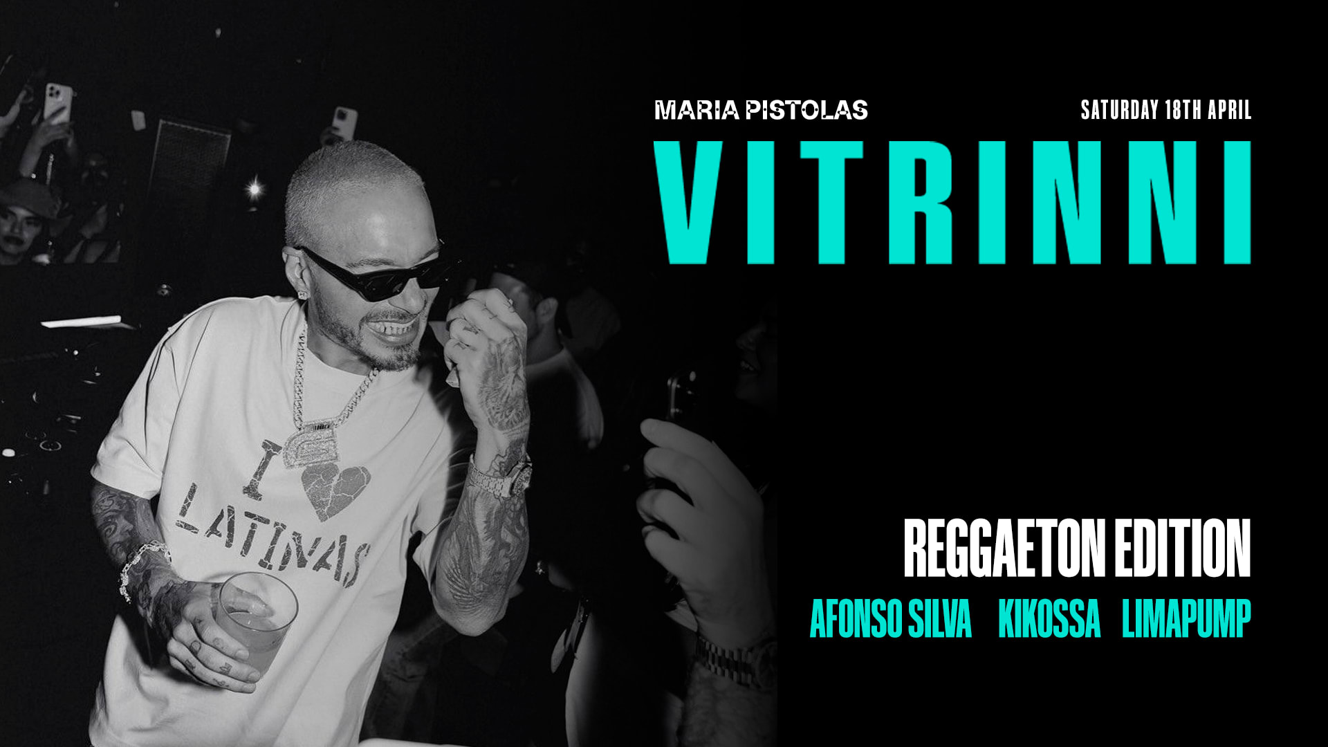 Sat. 18/04 - Vitrinni Opo X Maria Pistolas Cover