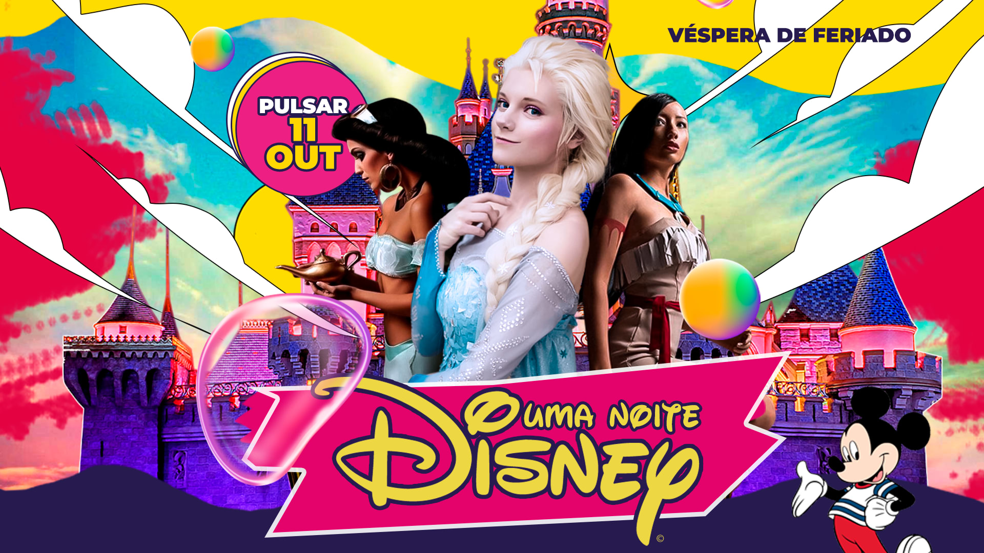 Uma Noite Disney/ Véspera De Feirado - Open Bar Cover