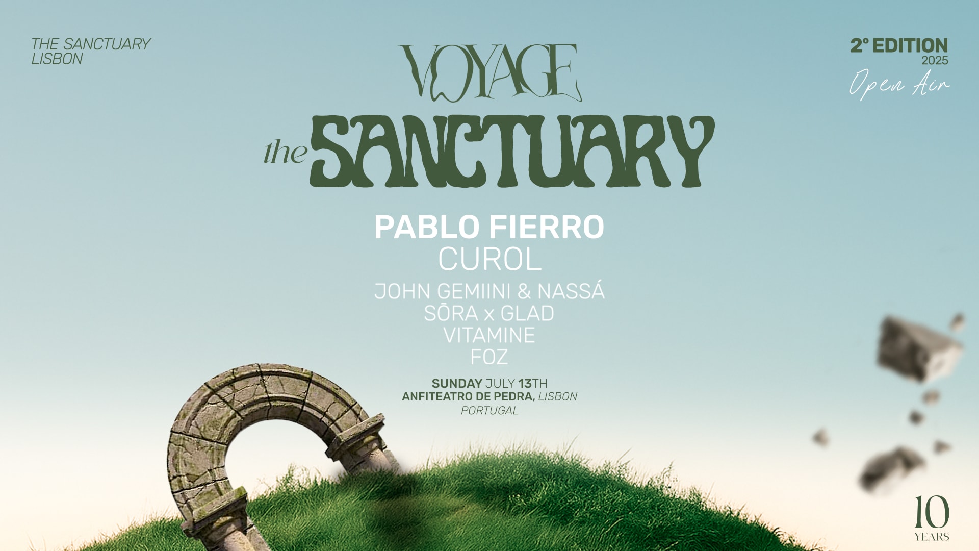 The Sanctuary II With Pablo Fierro And Curol - Voyage Cover