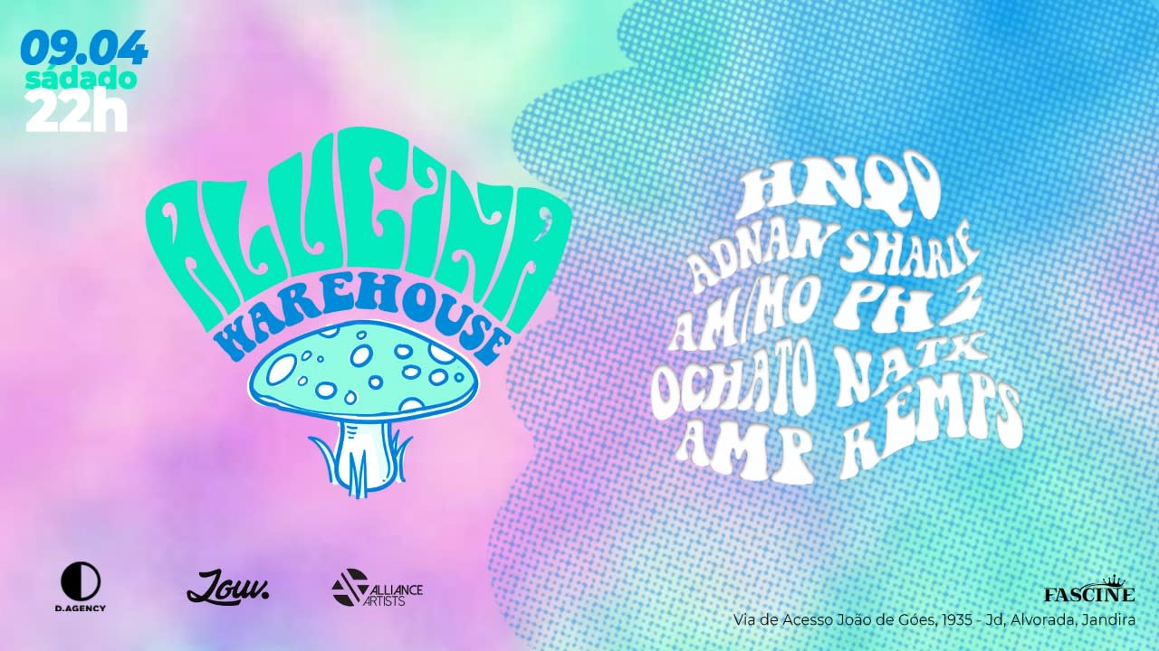 Alucina Warehouse C/ Hnqo + Adnan Sharif Cover