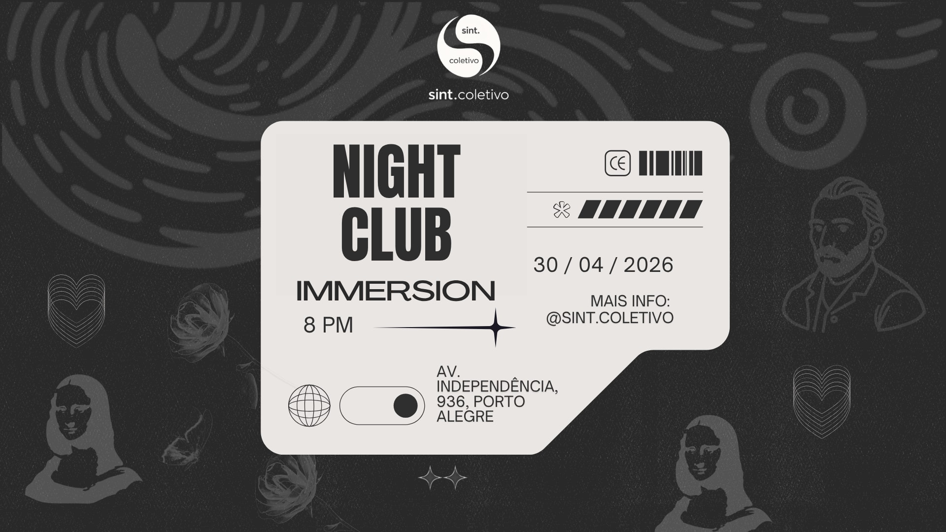 Night Club Immersion 30.04 | @Sint.Coletivo Cover