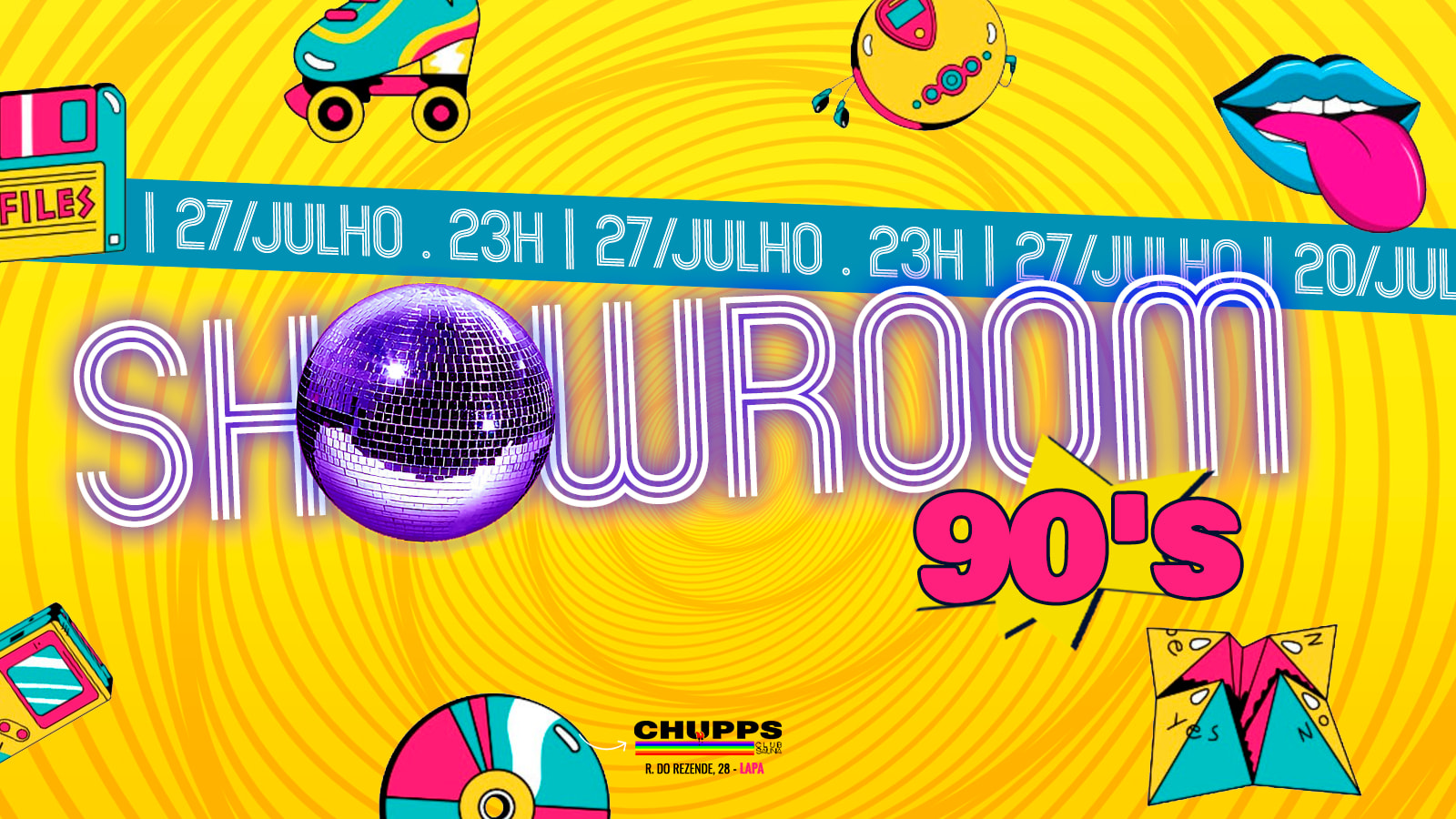 Showroom - Anos 90 Cover