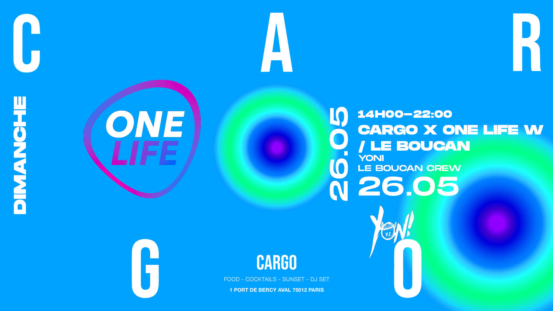 Cargo X One Life W/ Le Boucan Cover