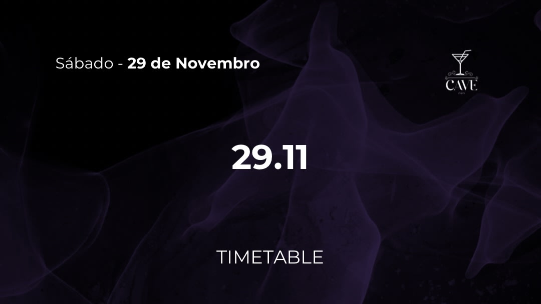 Cave 29 De Novembro Cover