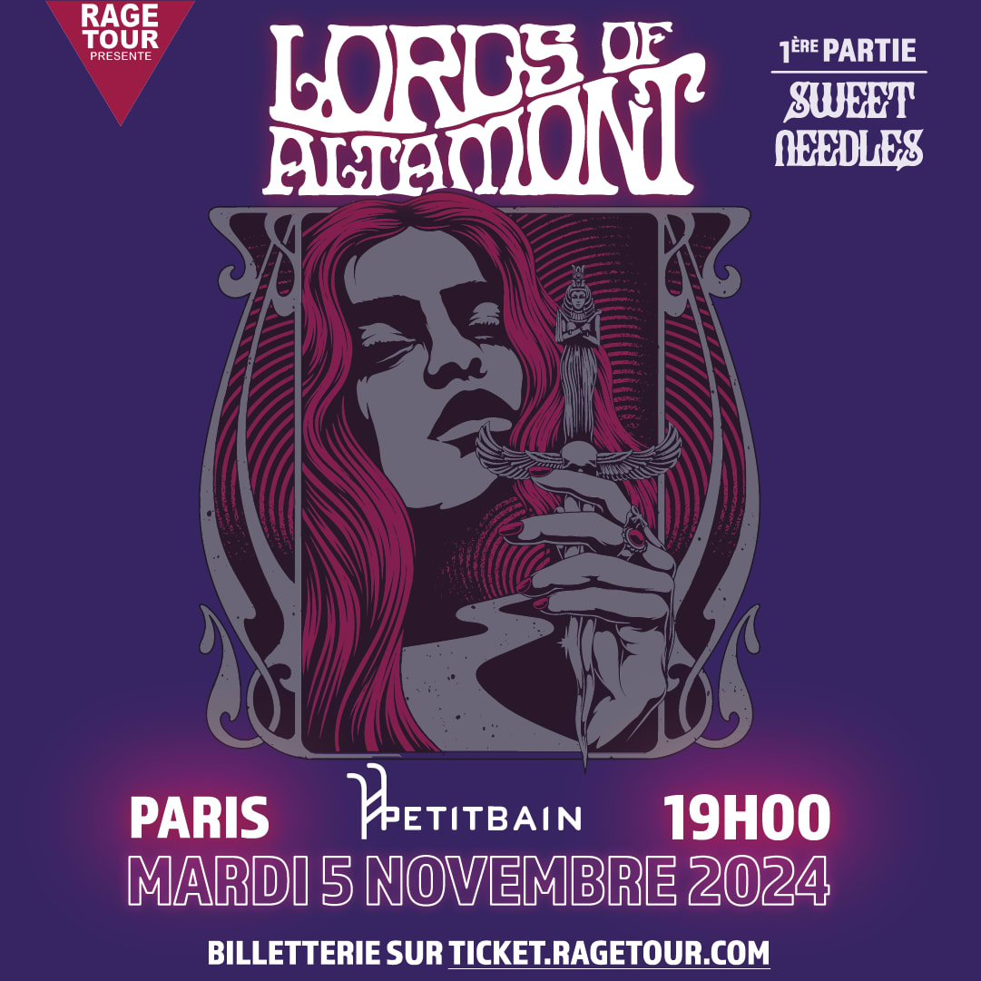 The Lords Of Altamont + Sweet Needles Cover